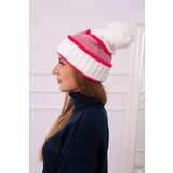 Kesi Women's Cap Kinga K297 White + Neon Pink + Dark Pink | Shoptok.si