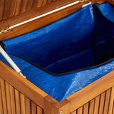 vidaXL Vrtna kutija za pohranu 150 x 50 x 58 cm masivno bagremovo drvo | shoptok.hr