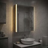  Kopalniška ogledalna omara Betonsko siva 53,5 x 15,5 x 70 cm, (5000233210) | Shoptok.si