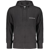 Calvin Klein MEN&#39;S BLACK ZIP SWEATSHIRT Cijene