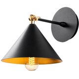 Opviq Zidna lampa BARCESTE BLACK, crna, metal, 19 x 26 cm, visina 20 cm, E27 40 W, Berceste - 185BLACK-A Cijene