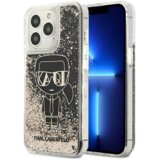 Karl Lagerfeld originalen ovitek KLHCP13XLGGKBK za iphone 13 pro max črna trda zaščita z bleščicami - getsby full body Cene