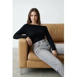 TRENDYOLMILLA ženska bluza Twoaw24Bz00227, crna | Eponuda.com