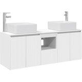  Set ormarića za kupaonicu 3 kom. Bijela 53 x 35 x 63 cm | shoptok.hr