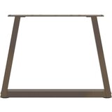  Noge za klubsko mizico v obliki črke V 2 kosa naravno jeklo 50 x (42-43,3) cm jeklo, (22123475) | Shoptok.si