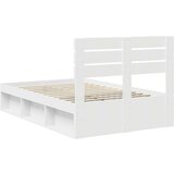  Okvir za krevet Bijelo 120 x 190 cm Čvrsto borovo drvo | shoptok.hr