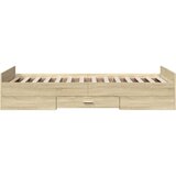  Okvir za krevet s ladicama boja hrasta 90x190 cm drveni | Eponuda.ba