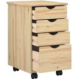  Set ormara za radne stolove 2 kom. Smeđa Masivna borovina | shoptok.hr