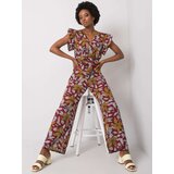 Italy Moda Jumpsuit-DHJ-KO-13568.13P-burgundy | Shoptok.si