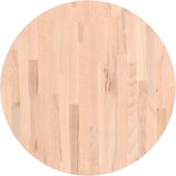 Stolna ploča Ø60x4 cm okrugla od masivne bukovine | shoptok.hr