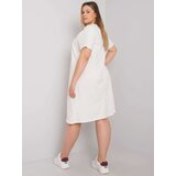 RELEVANCE Dress-RV-SK-6661.40-ecru | Shoptok.si