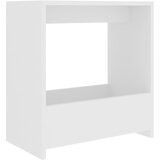 Furnova Stranska mizica bela 50x26x50 cm iverna plošča, (21914475) | Shoptok.si