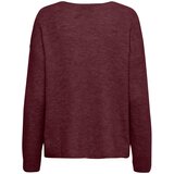 Only Pulover 'ONLCamilla' vinsko rdeča | Shoptok.si