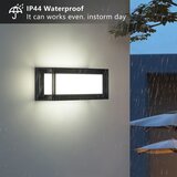  Brilagi - Spoljašnje zidno svetlo PARKER 1xE27/60W/230V crno IP44 | Eponuda.com