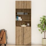 vidaXL Omarica na steni artisan hrast 80 x 42.5 x 40 cm Cene