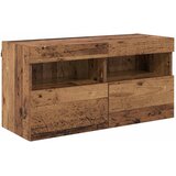 TV zidne jedinice Zidne 6 pcs Crni hrast Konstruirano drvo | Eponuda.com