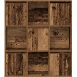  Regal za knjige boja starog drva 89x24x101,5 cm drveni | Eponuda.com