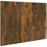 Maison Chic posteljno vzglavje - vzglavna omarica - nočna omarica dimljeni hrast 120x1,5x80 cm konstruiran les, (21707572) Cene
