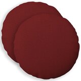  Presvlaka za jastuk 2 kom. HEERLEN Vinska crvena Ø 60 cm | shoptok.hr
