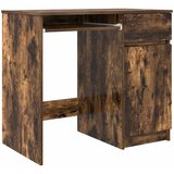 Maison Chic Pisalna miza - pisarniška miza - Računalniška miza dimljeni hrast 86x49x76 cm inženirski les, (21785477) | Shoptok.si
