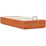  Otomanski krevet Vosak Smeđa 90 x 200 cm Masivna borovina | shoptok.hr