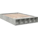 vidaXL Okvir kreveta siva boja betona 160x200 cm od konstruiranog drva | shoptok.hr