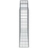  Lučne gabionske košare 18kom 200x30x120/140cm pocinčano željezo | shoptok.hr