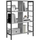  Polica Siva Sonoma 82 x 32 x 112 cm Konstruirano drvo | shoptok.hr