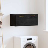  Ormar za Zid Crni hrast 80 x 36.5 x 35 cm Konstruirano drvo | shoptok.hr