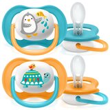 Avent tolažilna duda - silikon Ultra air 6 - 18 m 2/1 SCF080/07 | Shoptok.si