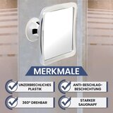 MIRRORVANA ogledalo za tuširanje brez rosenja s priseskom odprta embalaža | Shoptok.si