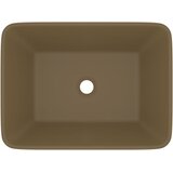  Luksuzni umivaonik mat krem 41 x 30 x 12 cm keramički | Eponuda.com