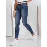 DStreet Jeansy damskie skinny niebieskie Cene