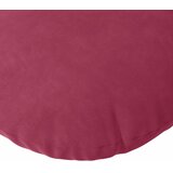  Jastučići za sjedenje 2 pcs Vinska crvena Ø30 x 13 cm Baršun | shoptok.hr