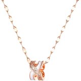 IZMAEL Ogrlica NO-15199 - Zlata / Roza | Shoptok.si