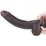 Lovetoy 2021 Sliding-Skin Dual Layer Dong 9.0" Brown | shoptok.hr