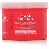 Wella Invigo Color Brilliance Mask za Obojene Kose (Tanka/Srednja) 500 ml | shoptok.hr