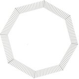  Ograda za životinje s 8 ploča 54 x 80 cm od pocinčanog željeza | shoptok.hr