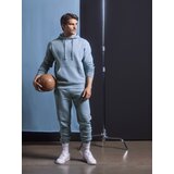 RUSSELL Blue men's hoodie Authentic Cene