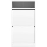Ormarić za cipele bijeli 60 x 34 x 116 cm od konstruiranog drva | shoptok.hr