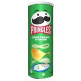 Pringles sour cream & onion čips 165g Cene