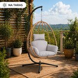  Viseća stolica - bež | shoptok.hr