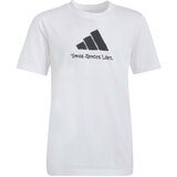 Adidas Funkcionalna majica črna / bela Cene