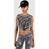 Affliction Catharsis Sleeveless Crew Tank Top silver | shoptok.hr