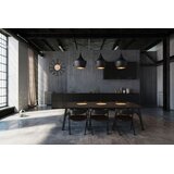 Tutumi Okrugli zidni sat Loft 35 cm metalni/drveni | shoptok.hr