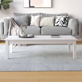  Stolić za kavu bijeli 110x50x30 cm od masivne borovine | shoptok.hr