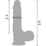 Inferno ultra realističen silikonski dildo "" 23 cm (R20756) | Shoptok.si