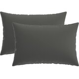  Presvlaka za jastuk 2 pcs HEERLEN Antracit 50 x 80 cm Poliester | shoptok.hr