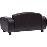 vidaXL pasji kavč rjav 80x50x40 cm umetno usnje | Shoptok.si