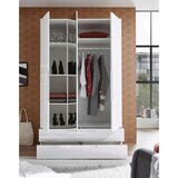 MID.YOU omara s klasičnimi vrati, bela | Shoptok.si